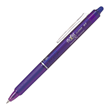 Pilot Frixion Clicker Erasable 0.7mm Fine Tip, Violet, Rollerball Gel Pen, 12 Pack